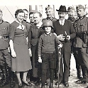 Christ. Steffens mit 2. Ehefrau und Tochter Klara